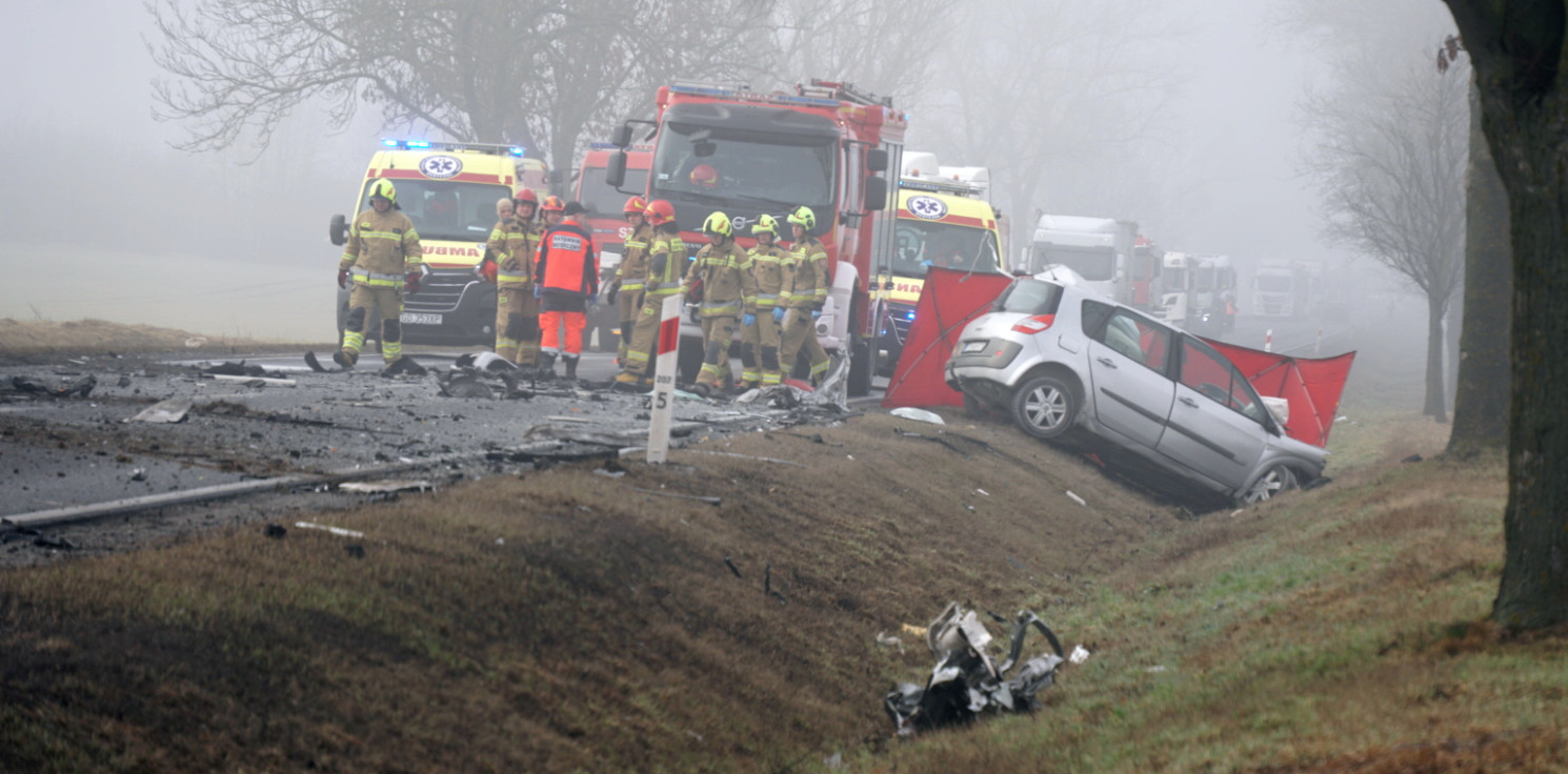 Region - Śmiertelny wypadek na trasie do Torunia. Droga zablokowana