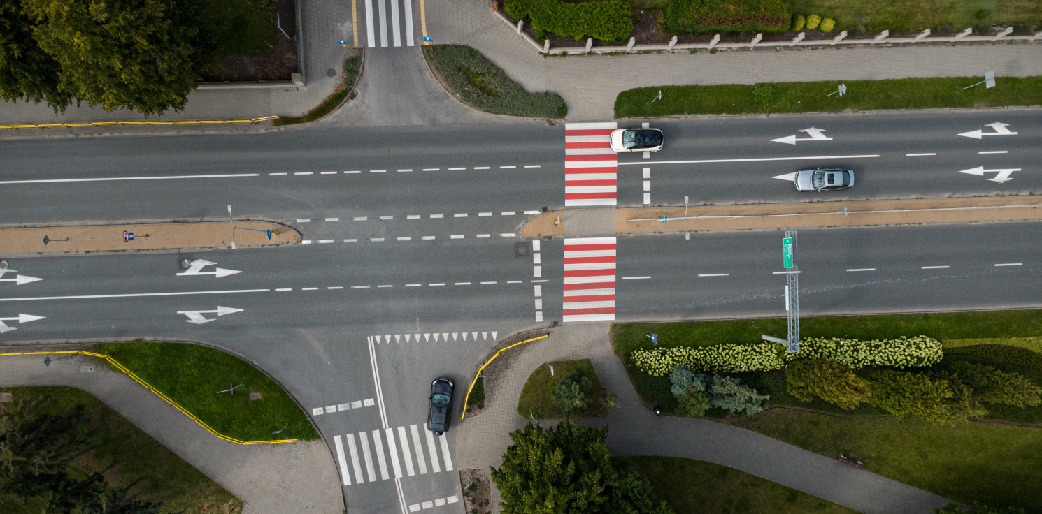 Inowrocław - Kontrolowali kierowców przy przejściach dla pieszych