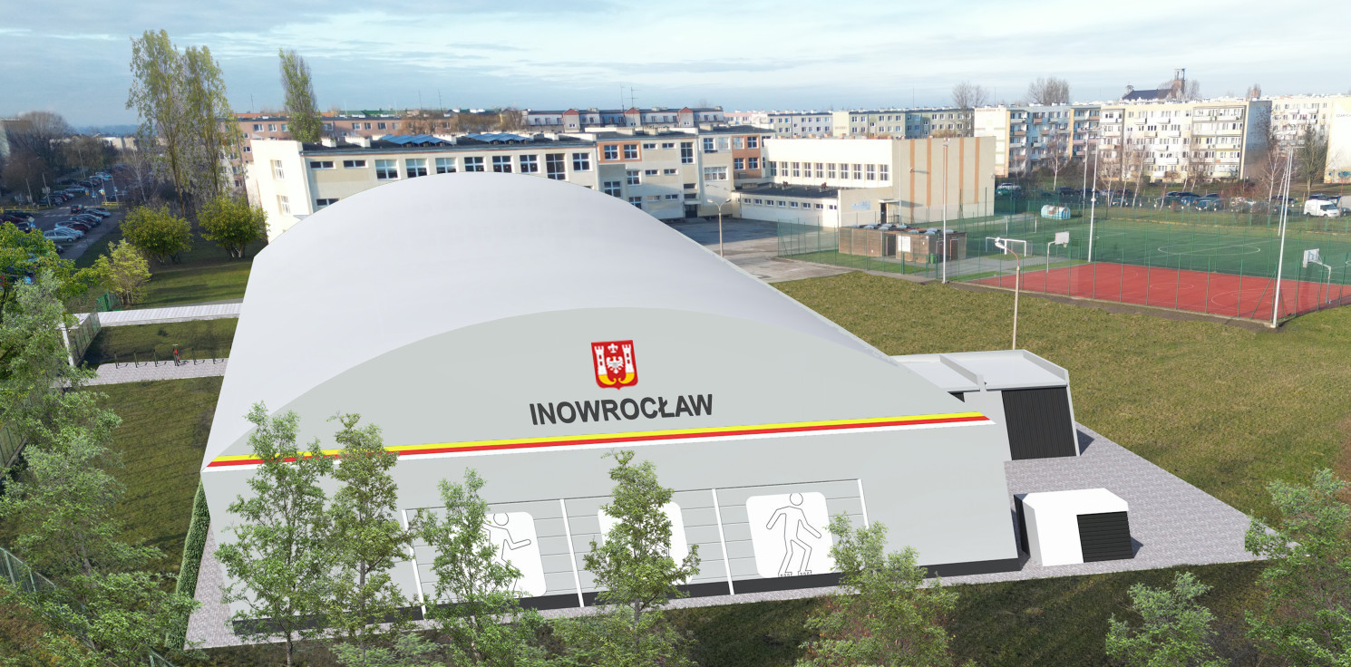 Inowrocław - Ogłoszono przetarg na budowę krytego lodowiska