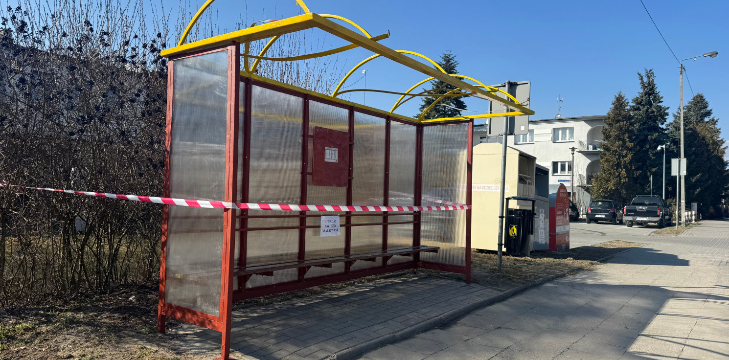 Inowrocław - Szpecąca wiata to już przeszłość. Są zmiany na przystanku przy Szybowcowej