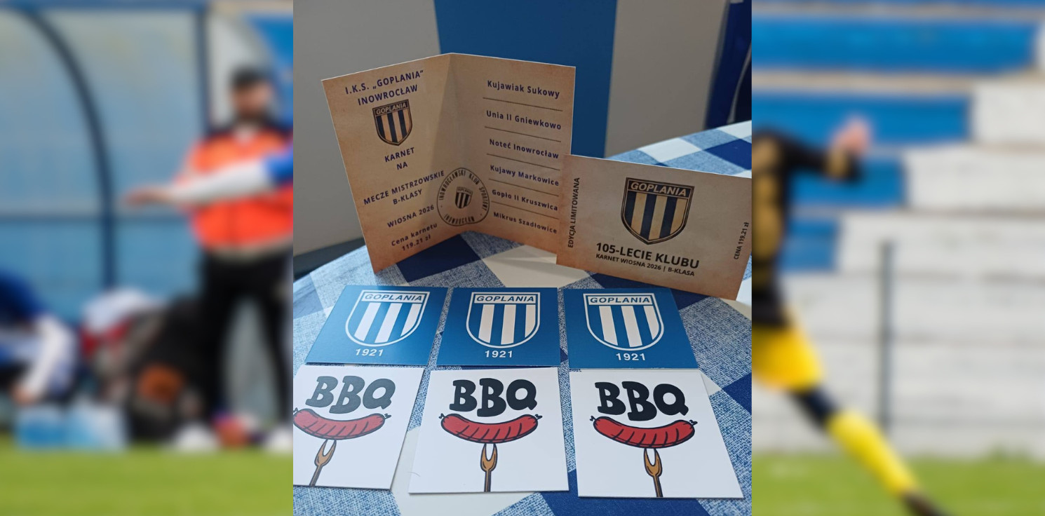 Inowrocław - Limitowane karnety Goplanii. Kiełbasa gratis