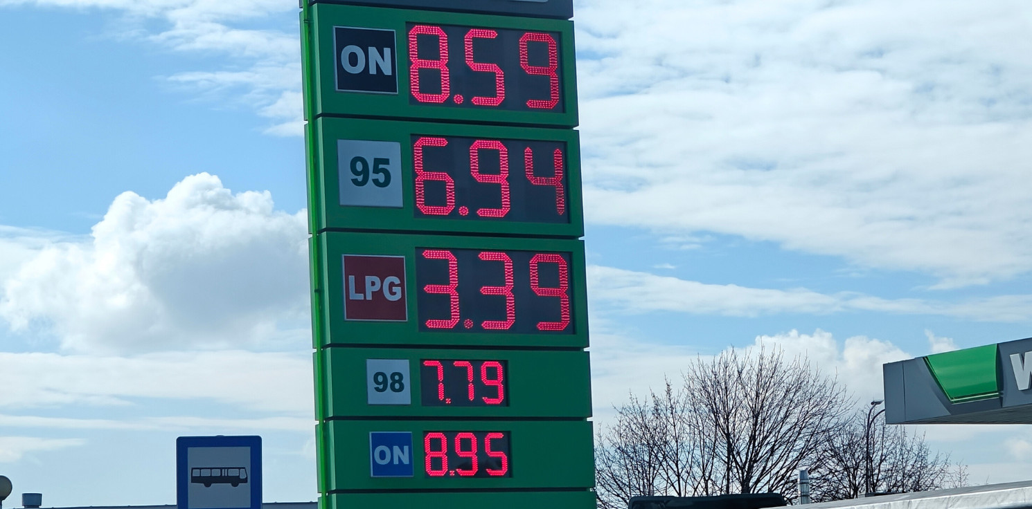 Inowrocław - Ceny paliw rosną w zastraszającym tempie