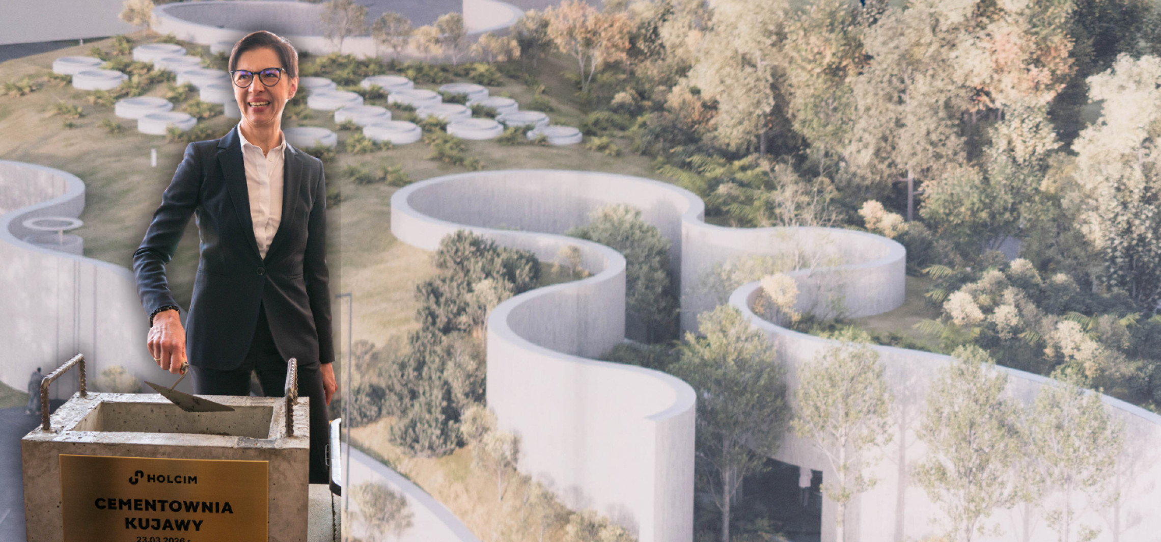 Holcim zbuduje nowoczesne centrum badawcze przy Cementowni Kujawy