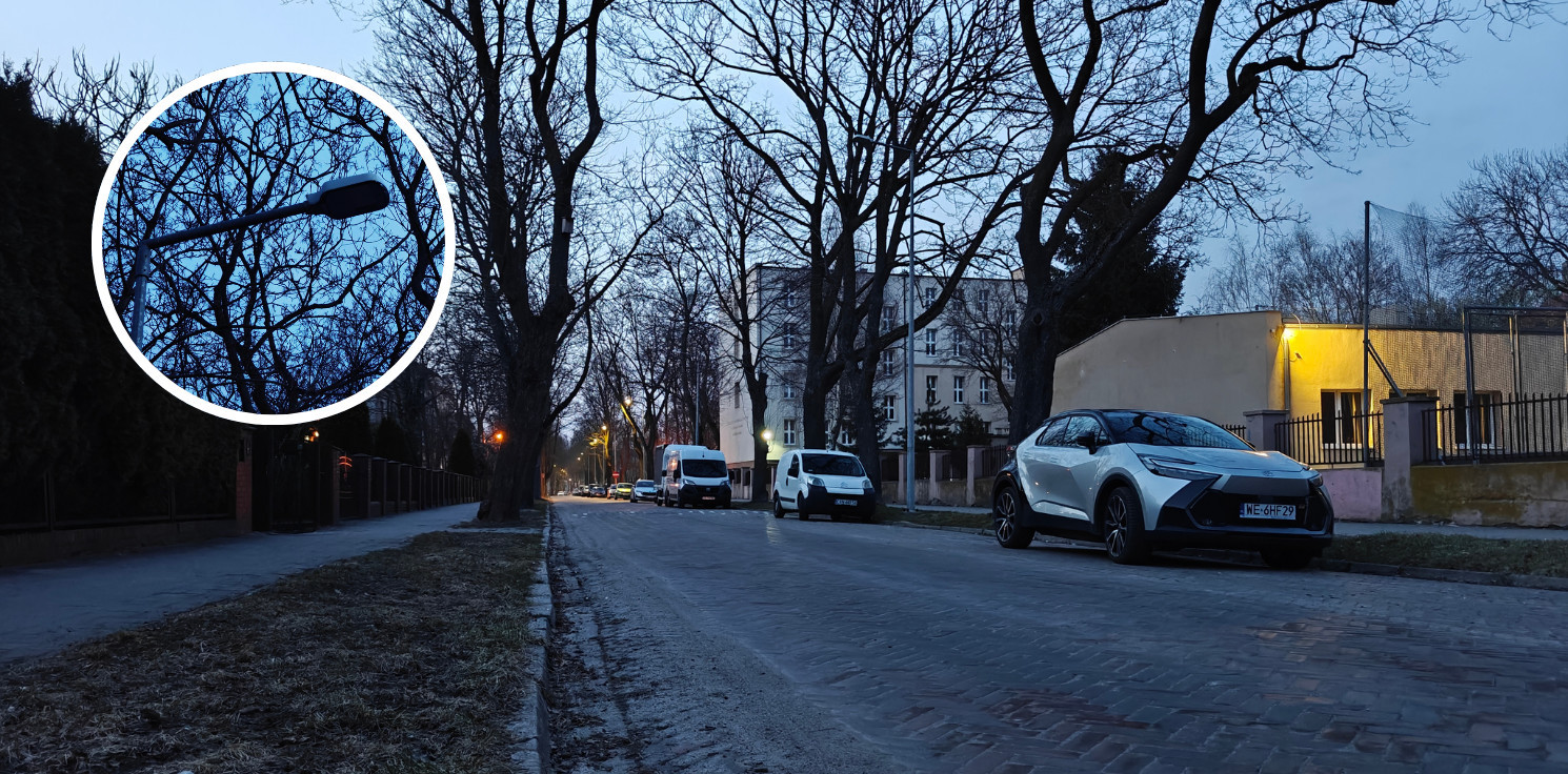 Inowrocław - Tu nie działają latarnie. “Częsta sytuacja”