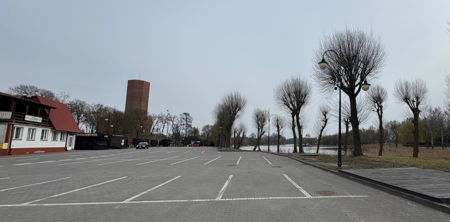 Kruszwica.online - Parking pod Mysią Wieżą będzie nieczynny