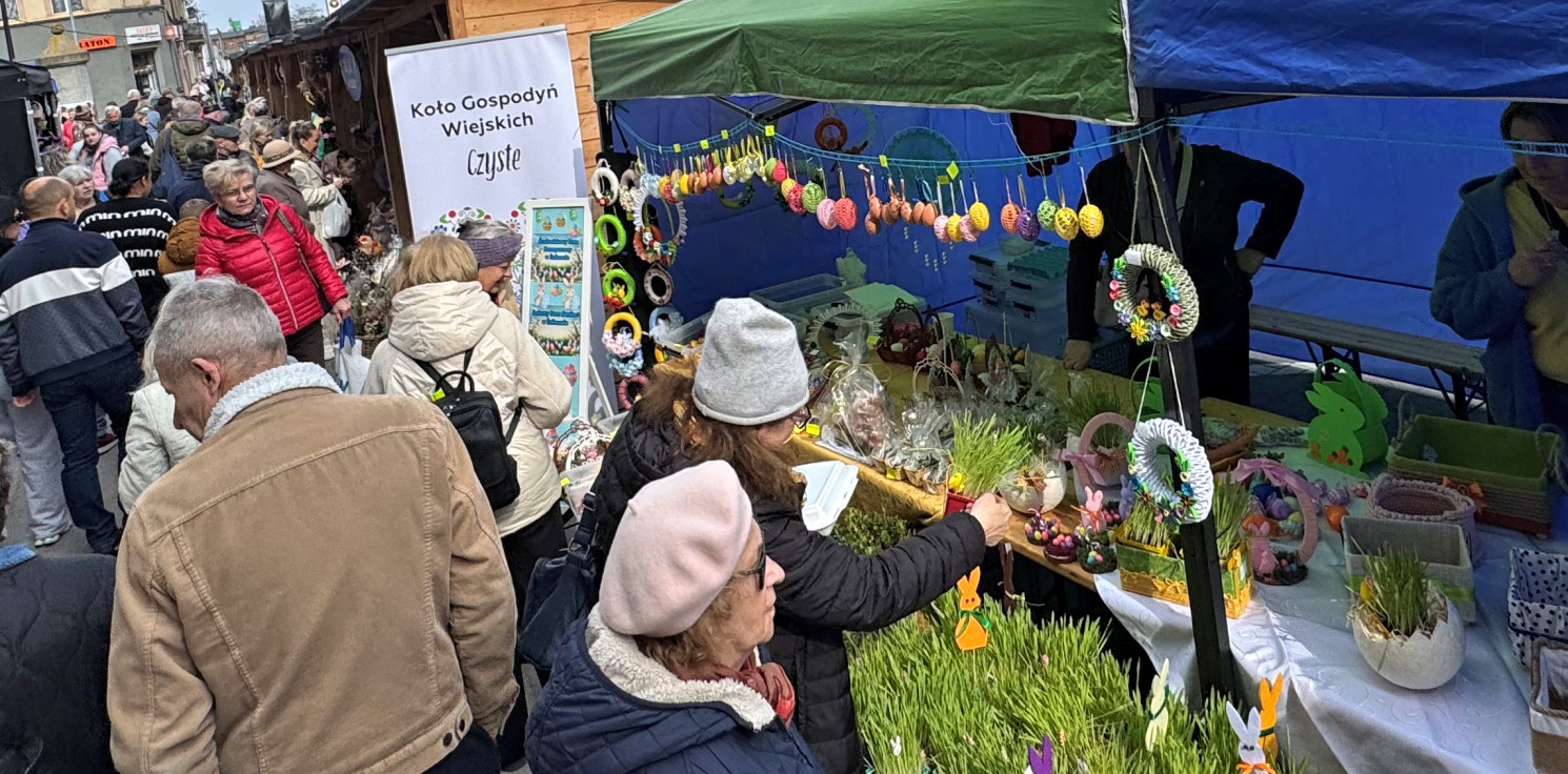 Inowrocław - Królówka dziś rano zapachniała Wielkanocą