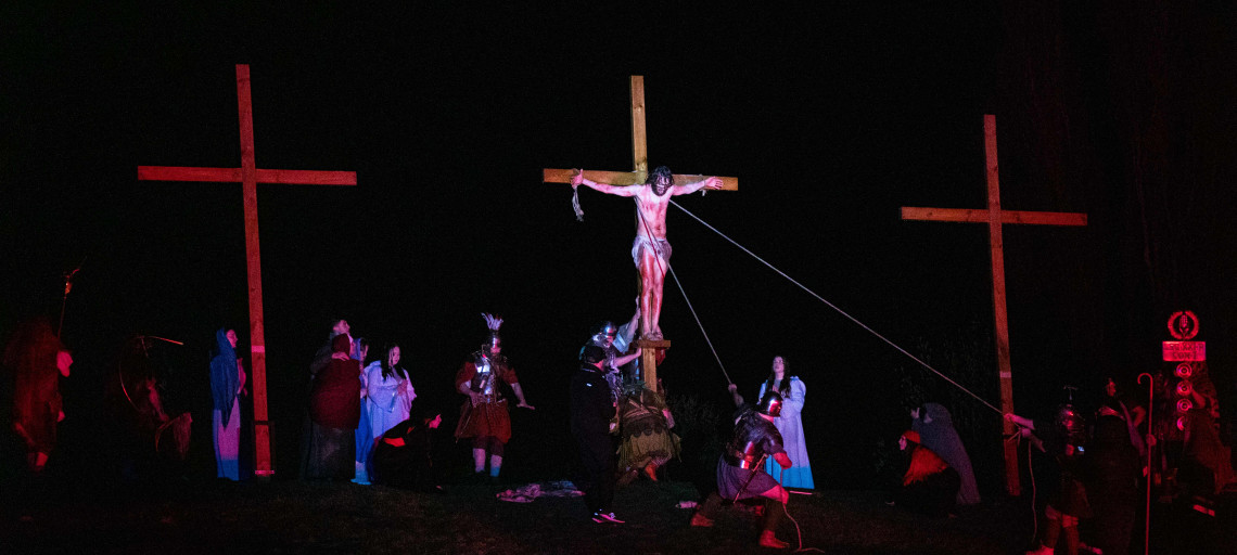 "Rozłam" w Inowrocławiu. Mamy zdjęcia z misterium