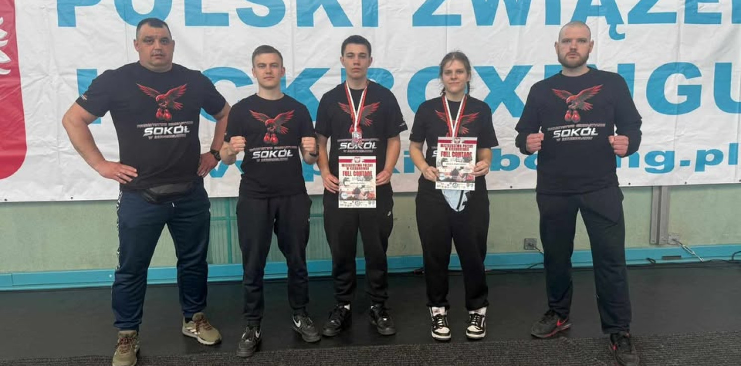 Inowrocław - Brązowe medale dla Sokoła w mistrzostwach Polski