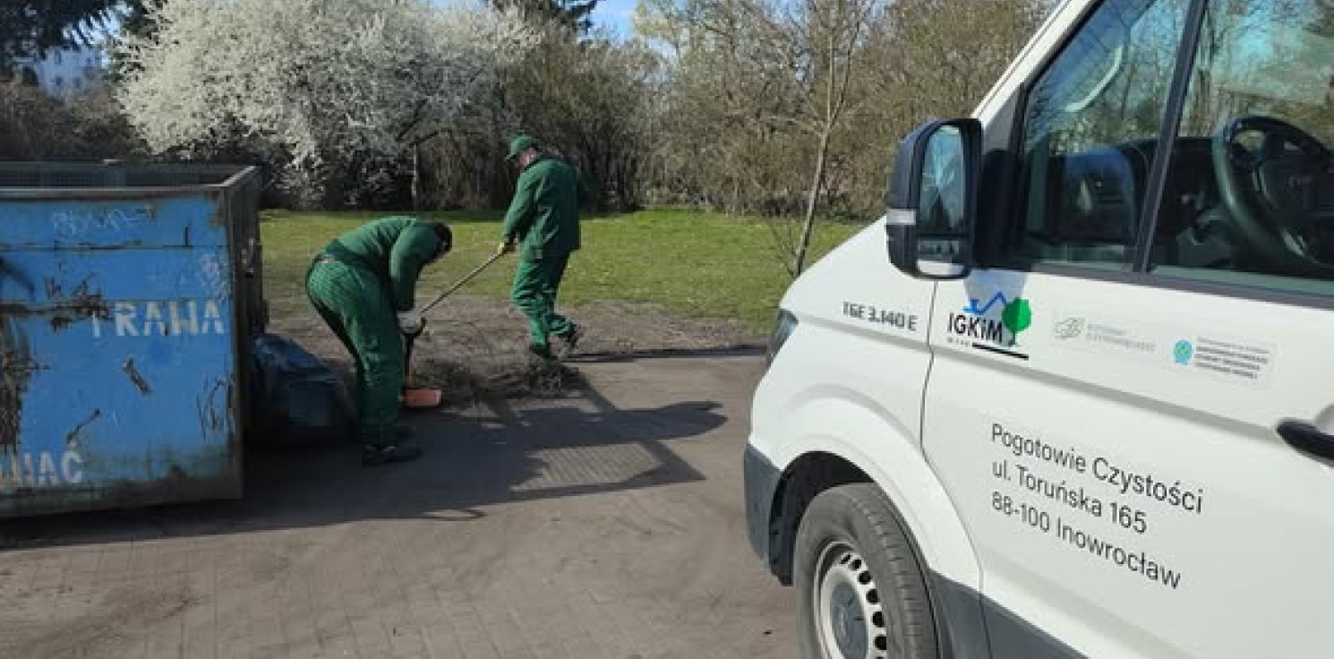 Inowrocław - Czy w pojazdach zieleni zniknął GPS? IGKiM wyjaśnia