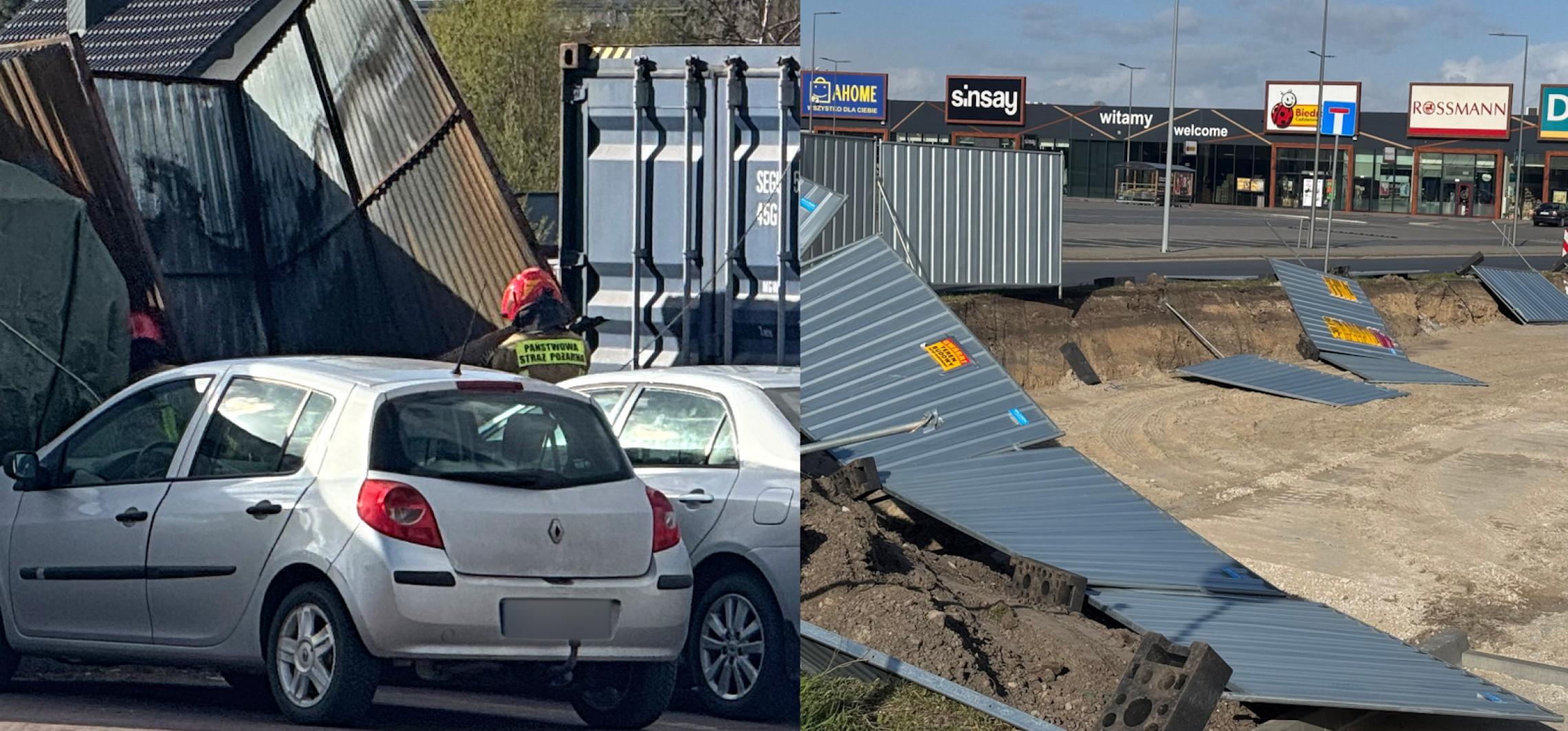 Wichura daje się we znaki. Pracowite święta strażaków