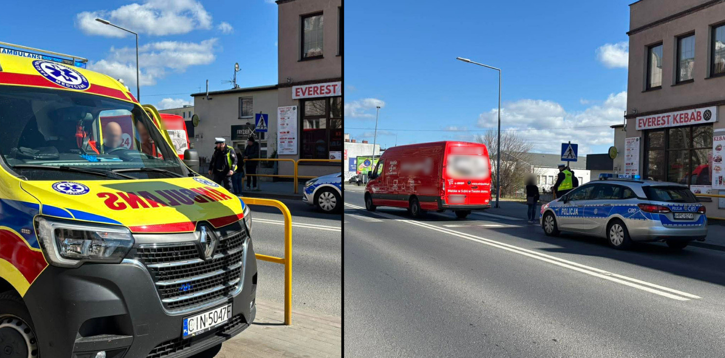 Inowrocław - Potrącenie na pasach w centrum. Kobieta w szpitalu