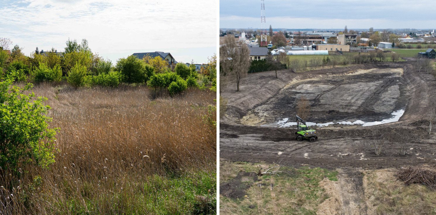 Inowrocław - Wykonawca rozbudowy stawu zabrał głos. Wyjaśnia skąd opóźnienie