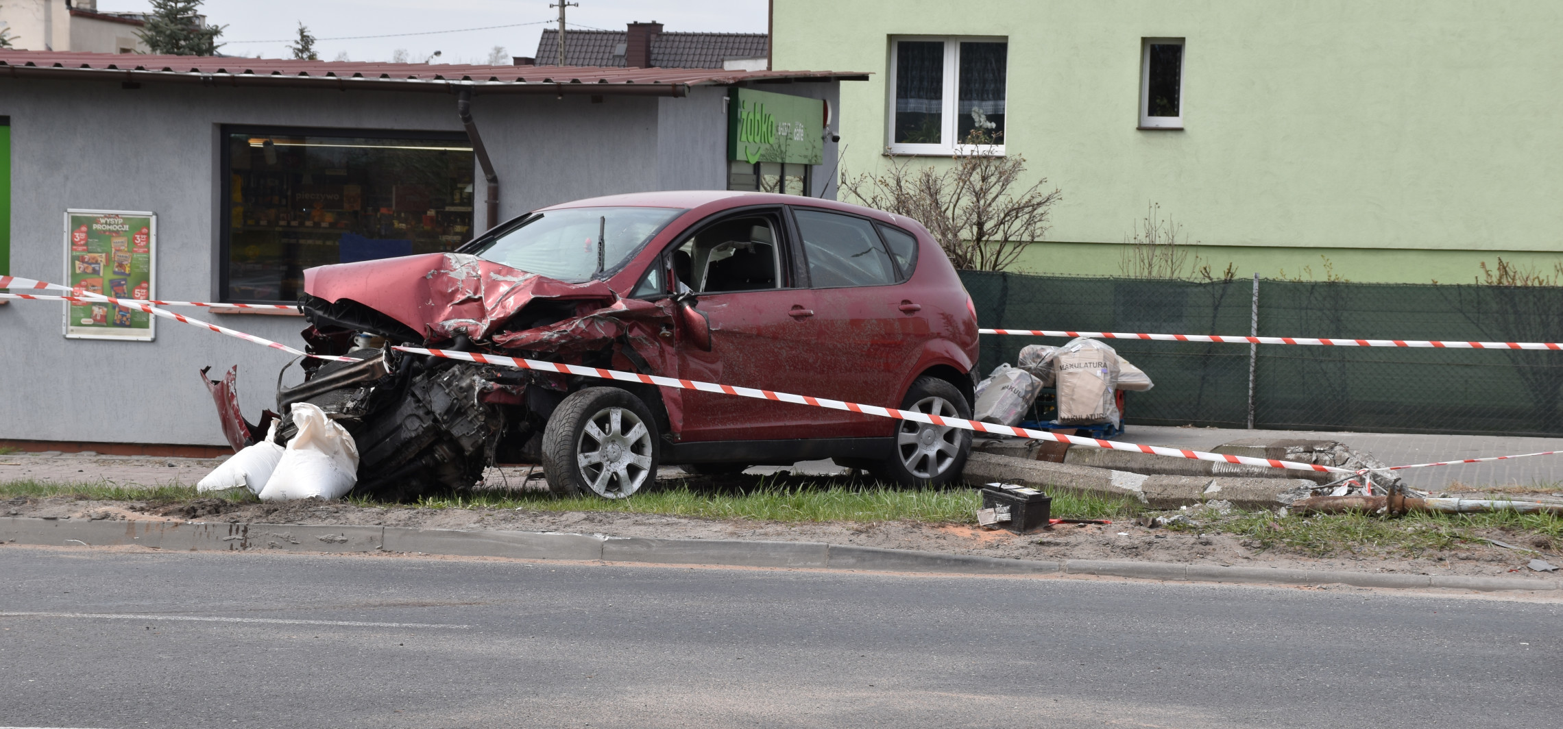 Kraksa w Mątwach. Poznańska już przejezdna
