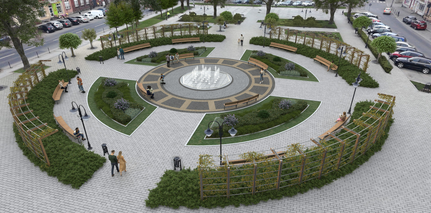 Kruszwica.online - Kruszwica też chce mieć fontannę na rynku