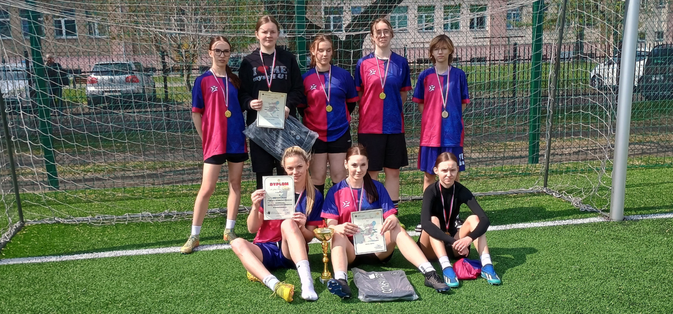 Piłkarki z Kościelca najlepsze w powiecie