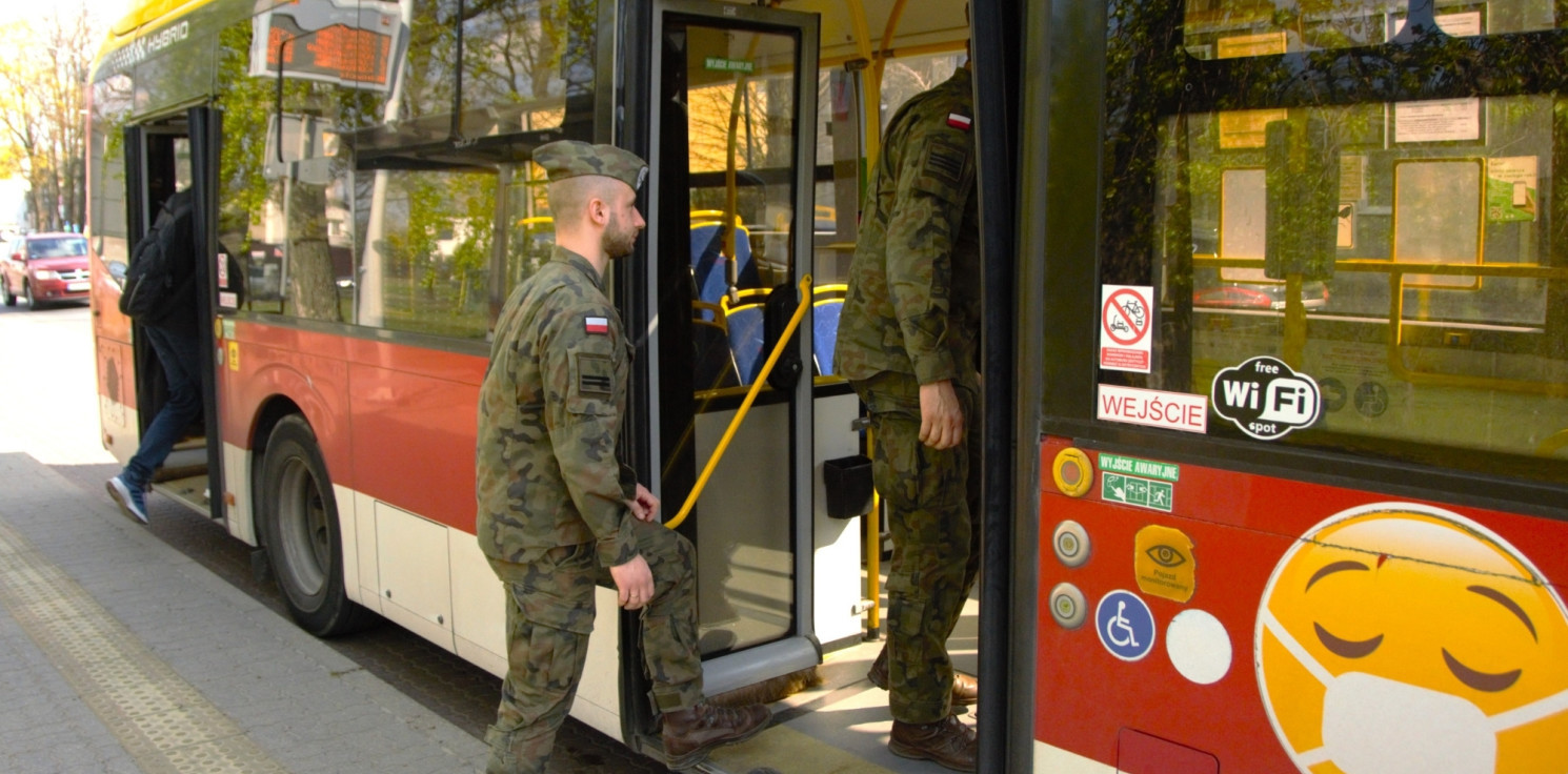 Inowrocław - W środę na ulicach Inowrocławia było więcej żołnierzy w mundurach