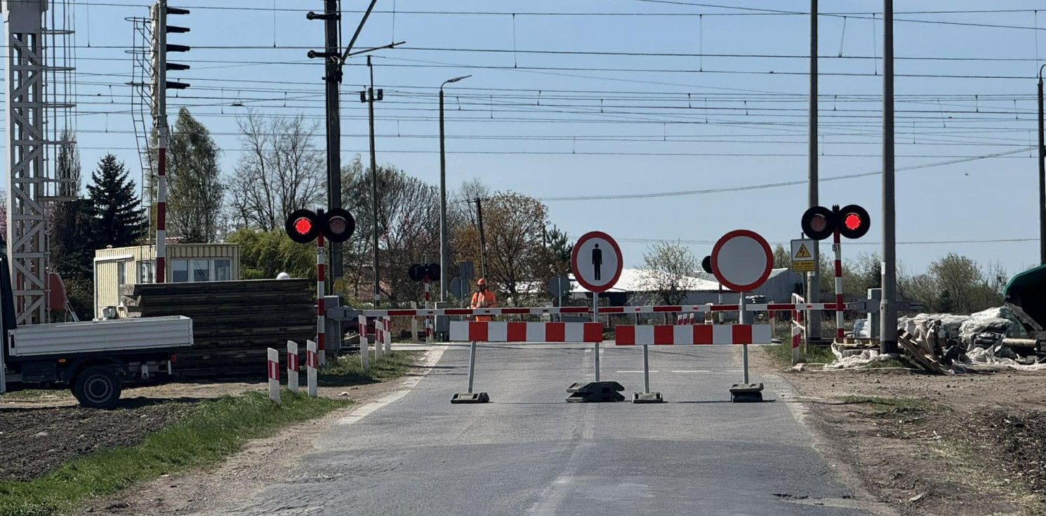 Inowrocław - Zamknięto przejazd w Batkowie. Wyznaczono objazdy