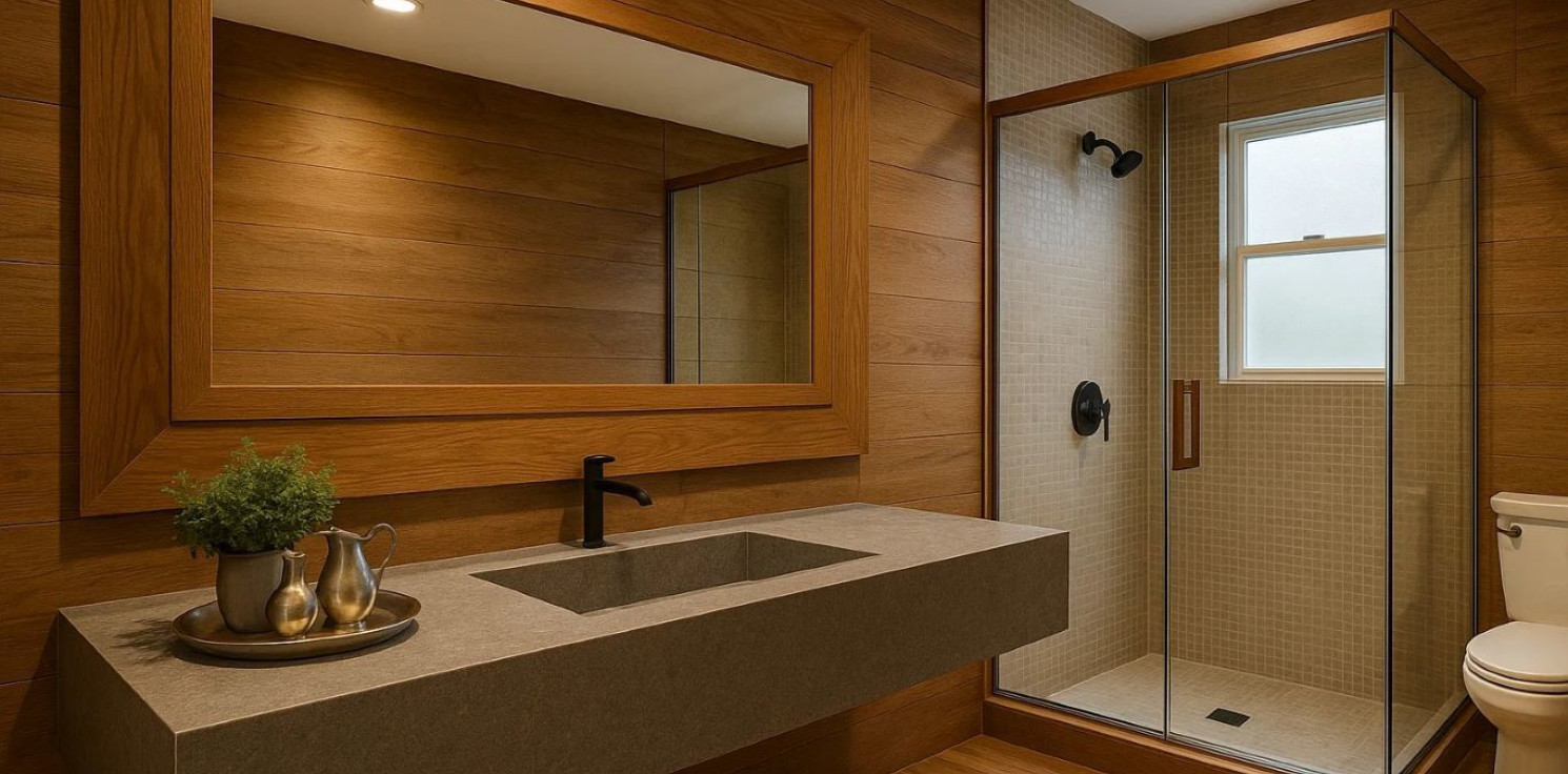 Region - Blat łazienkowy z kamienia czy kwarcu? Porównanie trwałości, estetyki i kosztów w 2026