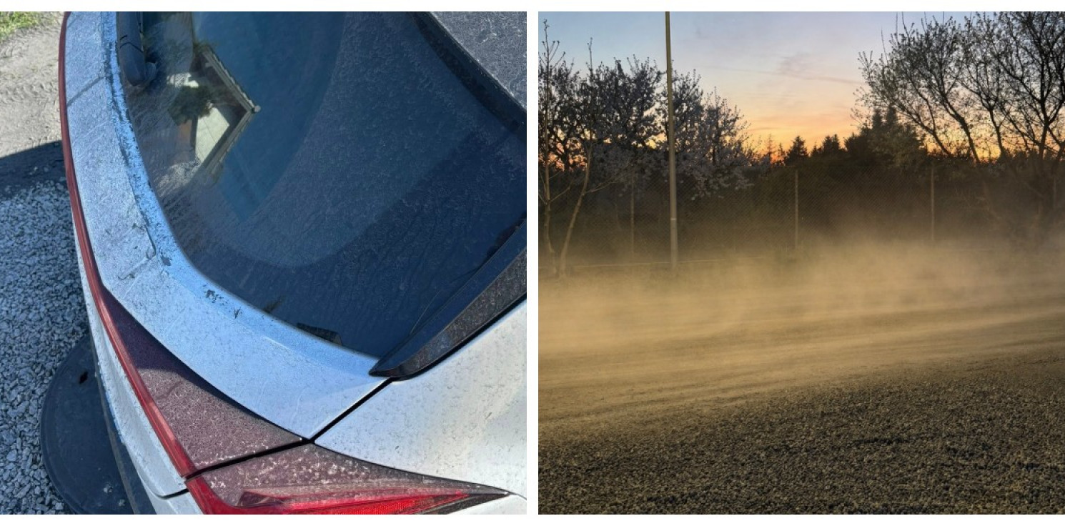 Inowrocław - Mieszkańcy: fuszerka zamiast naprawy. Domy toną w pyle