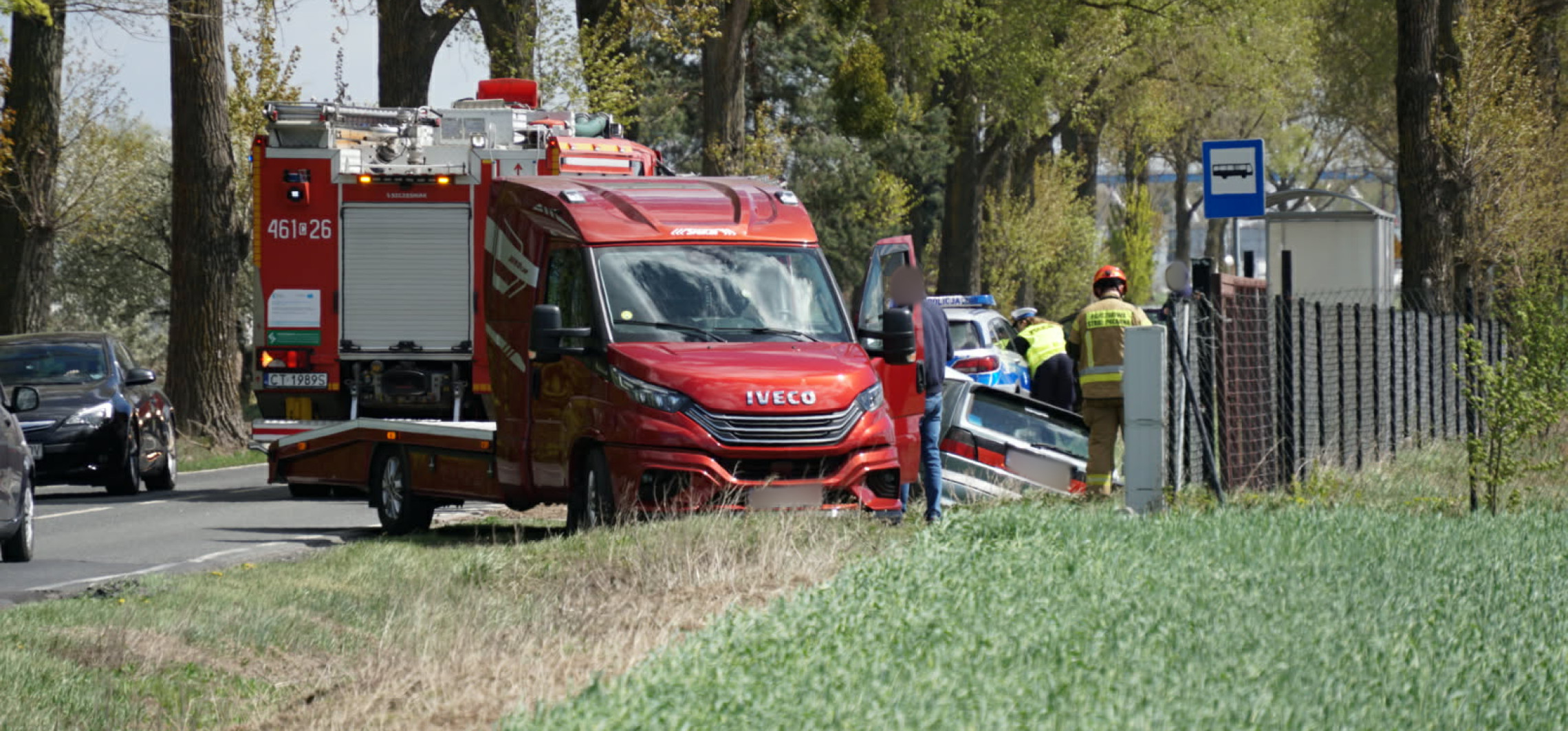 Golf w rowie, utrudnienia na drodze do Włocławka