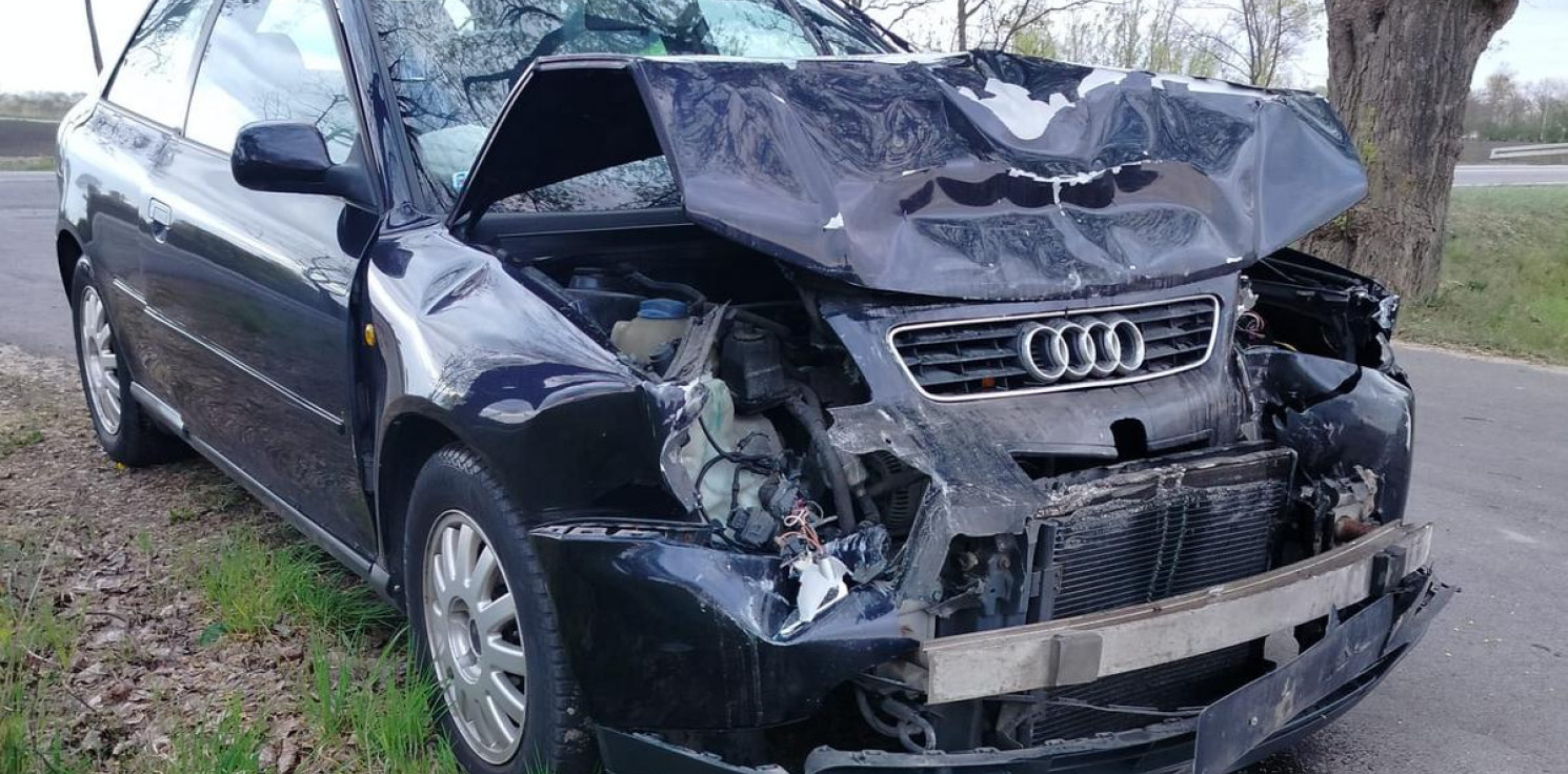 Radziejów - Tak się kończy jazda "na zderzaku"