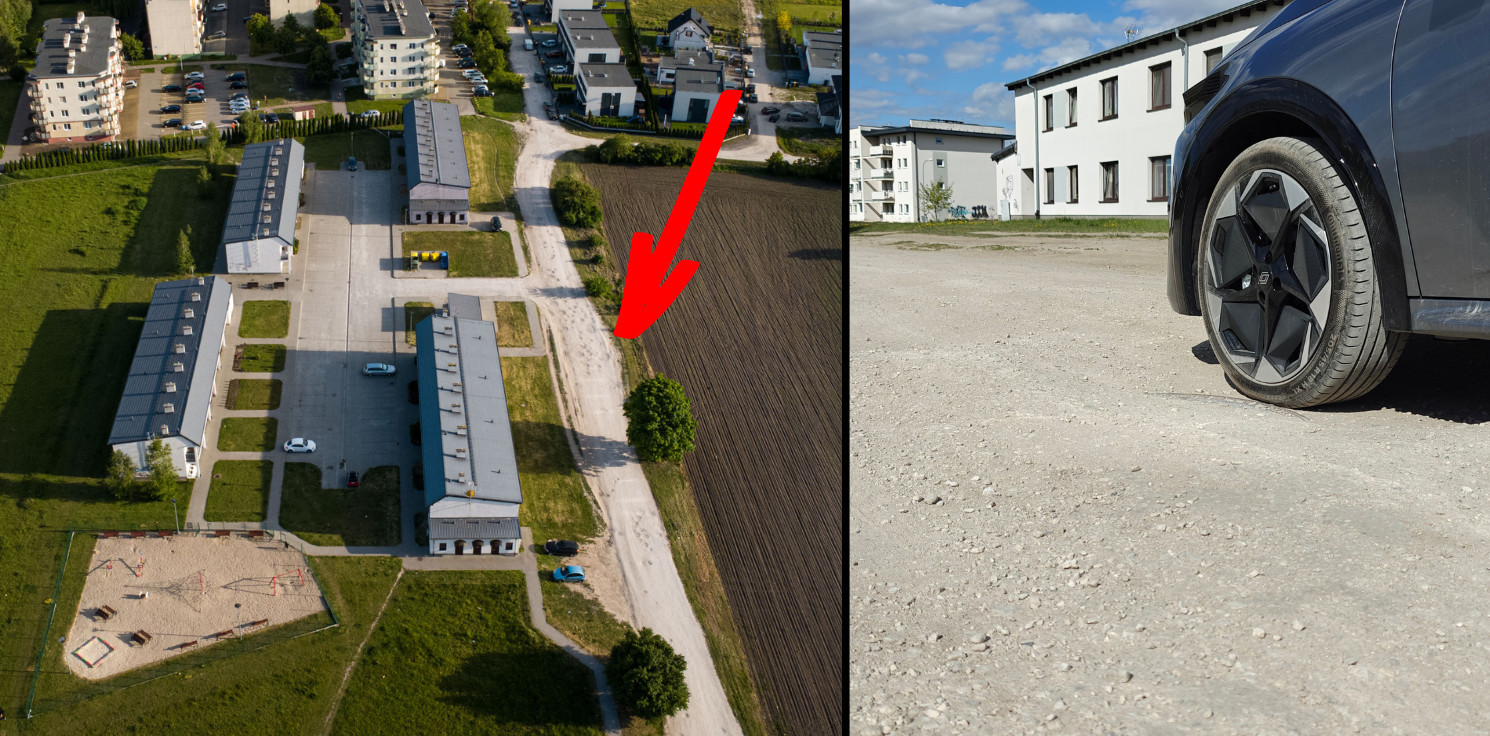 Inowrocław - Mieszkańcy wskazują na zły stan drogi. "Wystarczy się przejechać"