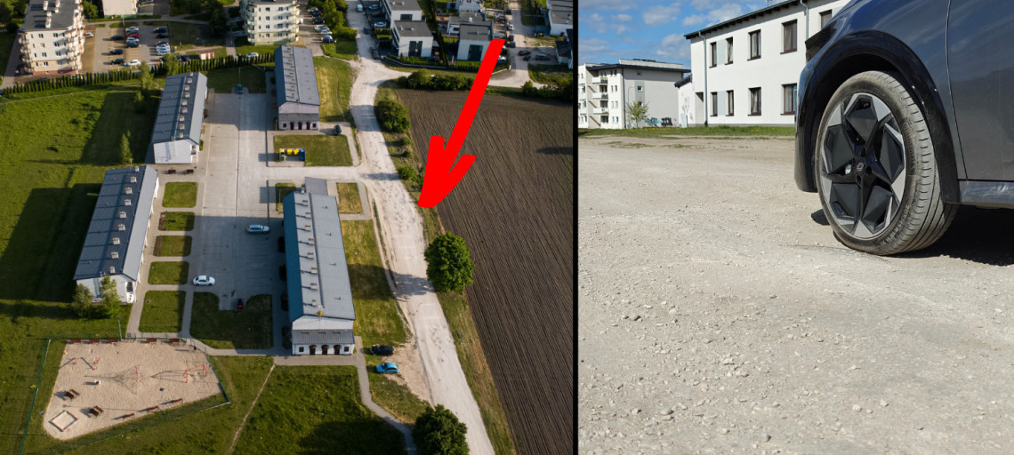 Mieszkańcy wskazują na zły stan drogi. "Wystarczy się przejechać"