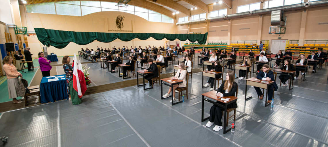 Matura w Inowrocławiu. Na pierwszy ogień język polski 
