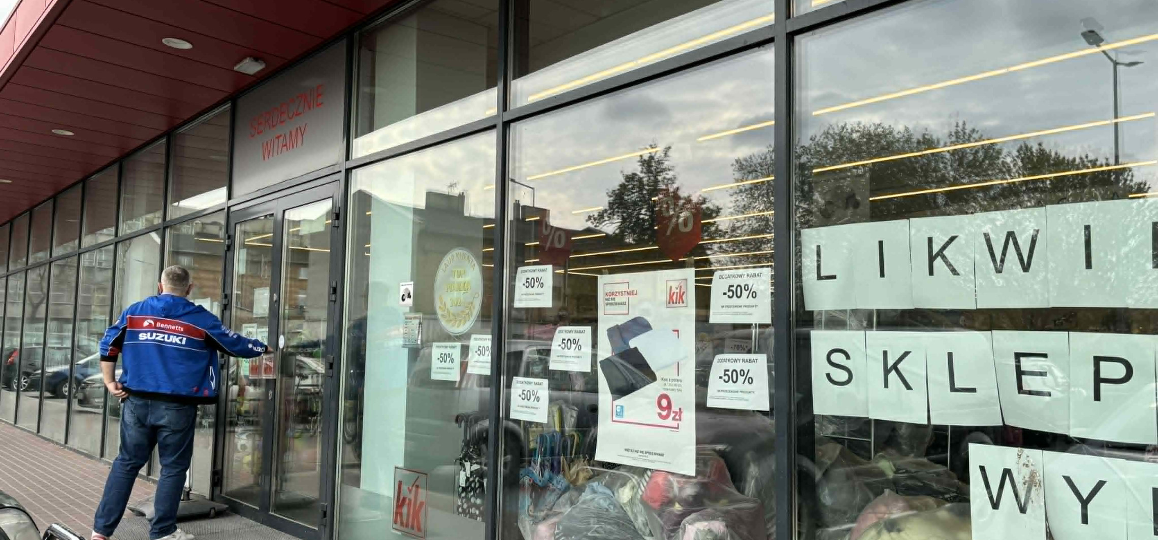 Likwidacja sklepu w A Centrum. Klienci ruszyli na wyprzedaż