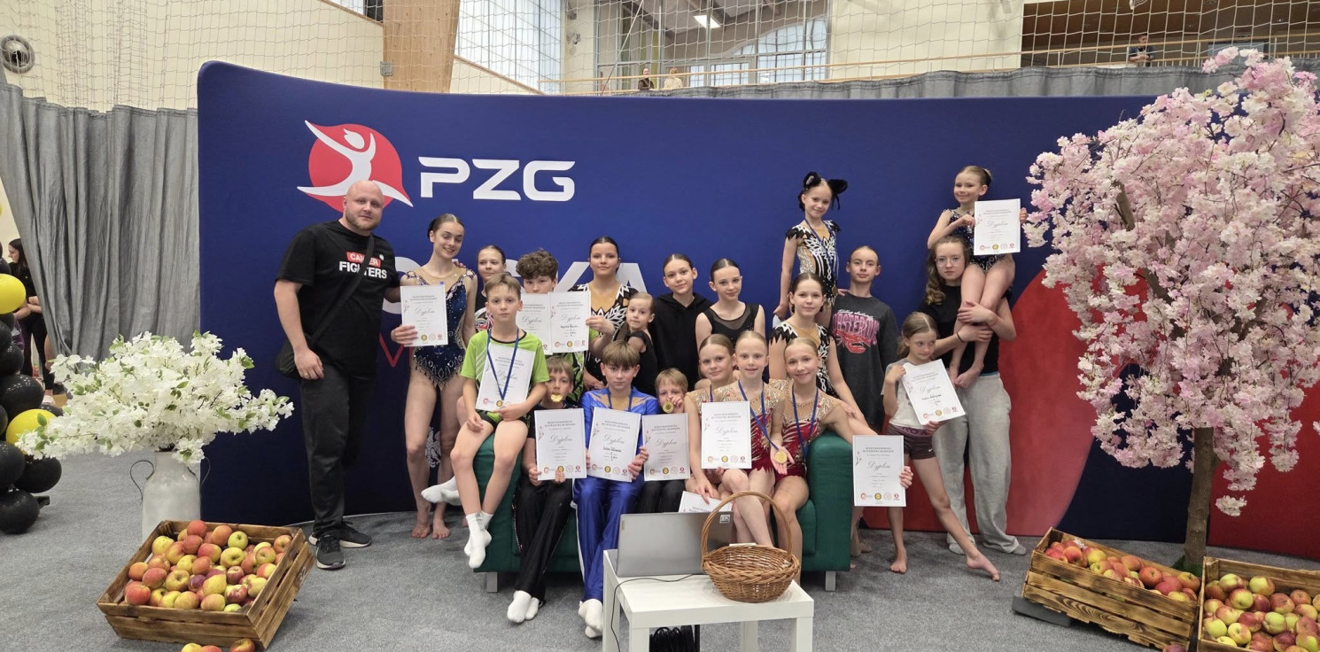 Inowrocław - Akro-Sól znów najlepszy. Młodzi akrobaci wrócili z medalami