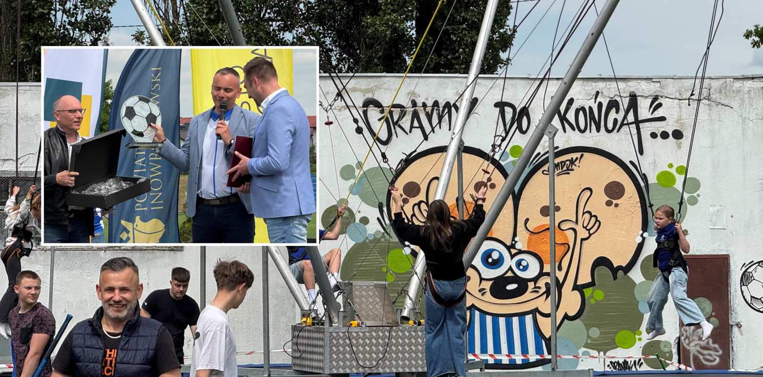 Inowrocław - Biało-niebiescy dziś świętują. "Życzymy Wam powrotu do II ligi"