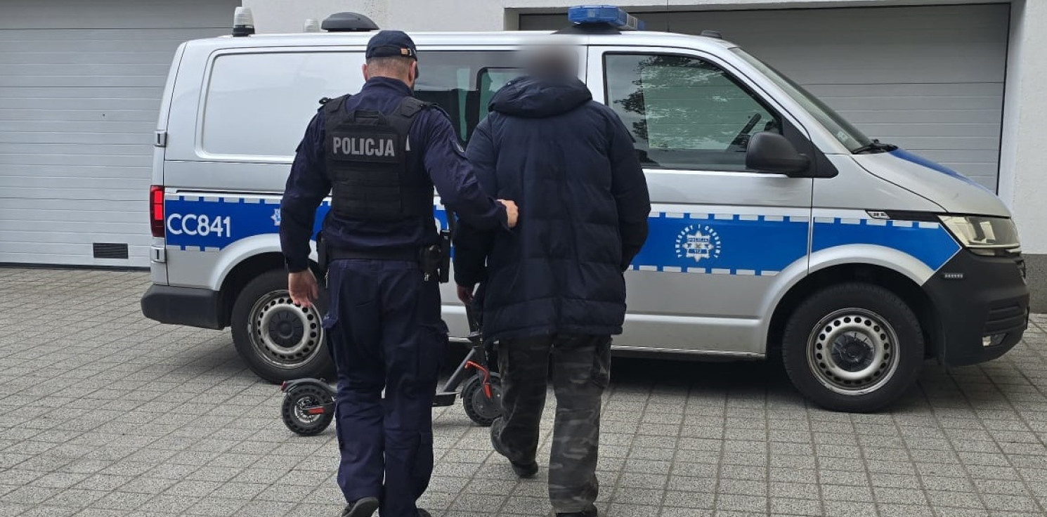 Strzelno - Po pijanemu na hulajnodze. 50-latek odpowie przed sądem