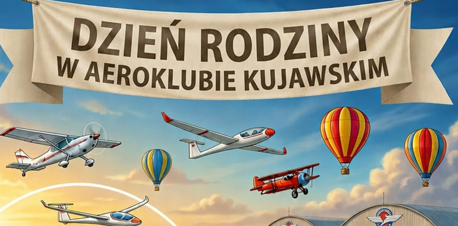 Inowrocław - Samoloty, amerykańskie auta i atrakcje dla rodzin. Dzień Rodziny w Aeroklubie Kujawskim