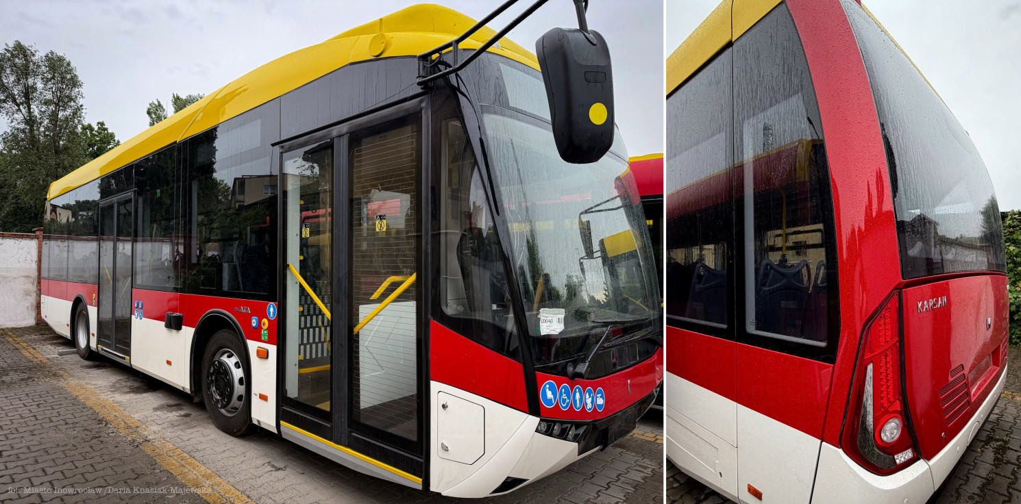 Inowrocław - W bazie MPK pojawił się nowy autobus