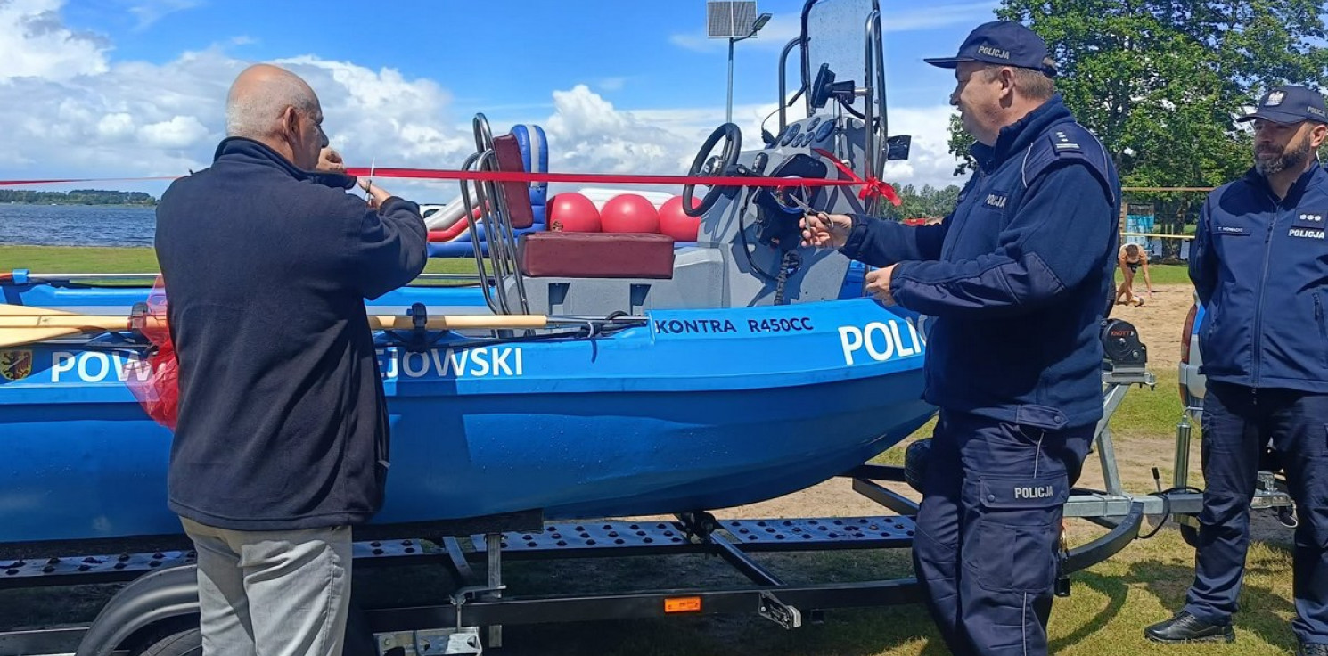 Region - Jezioro Gopło będzie patrolować nowoczesna łódź