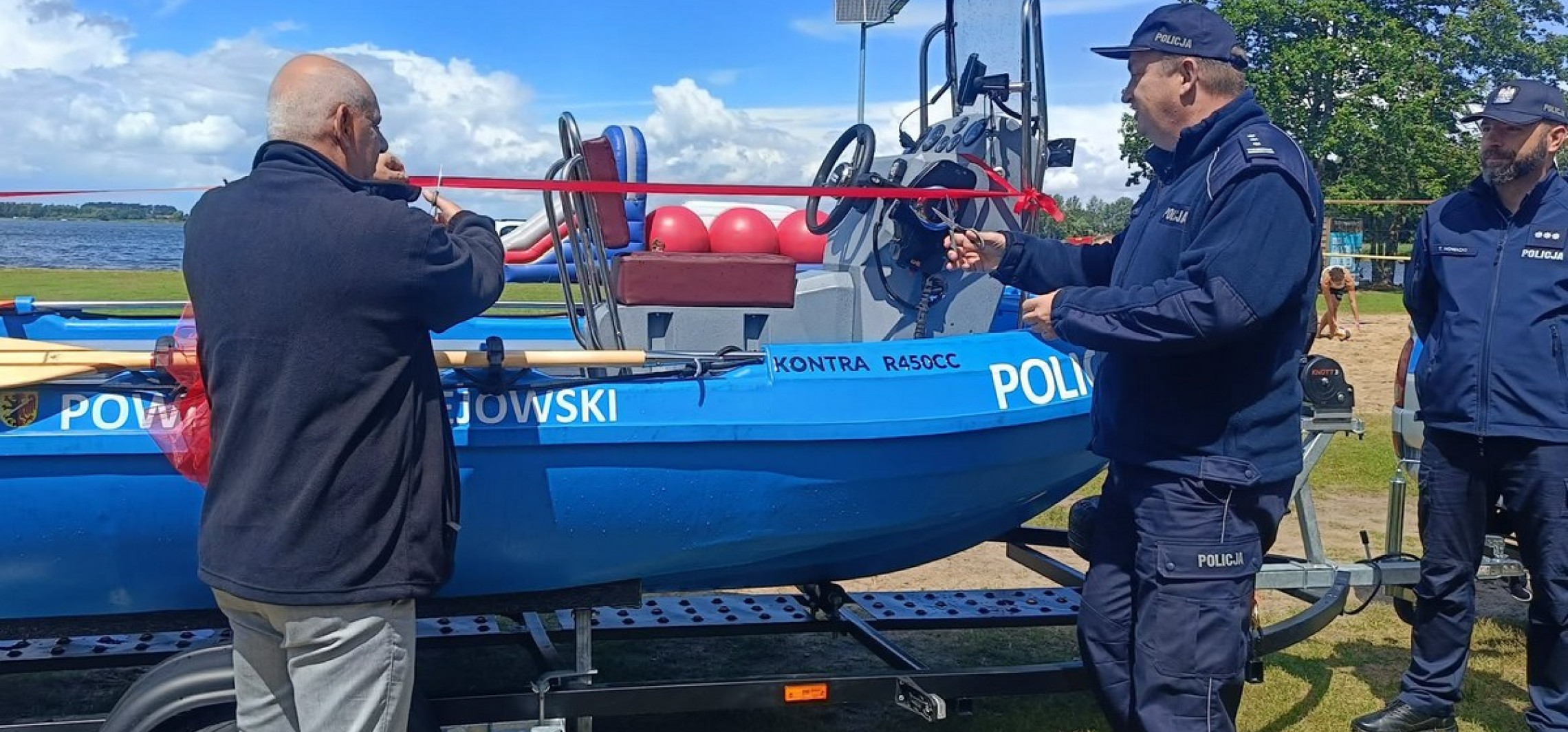 Jezioro Gopło będzie patrolować nowoczesna łódź
