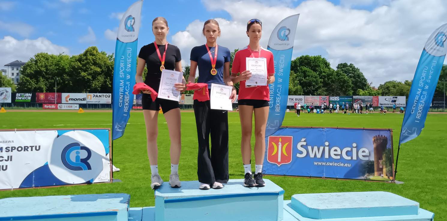 Inowrocław - Lekkoatletyczny deszcz medali. Młodzi sportowcy podbili Świecie