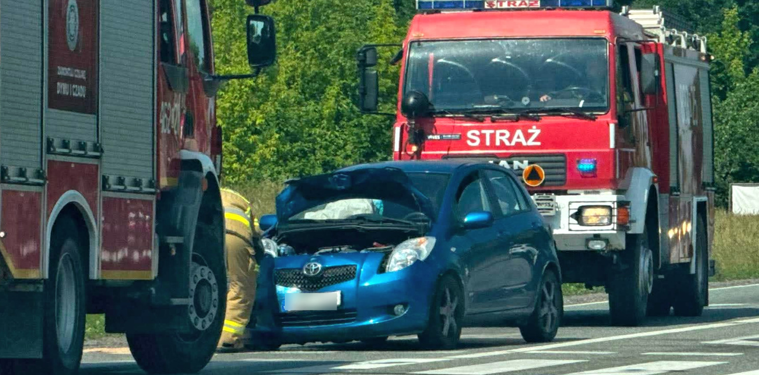 Gmina Inowrocław - Kraksa w Latkowie. Toyota zderzyła się z BMW