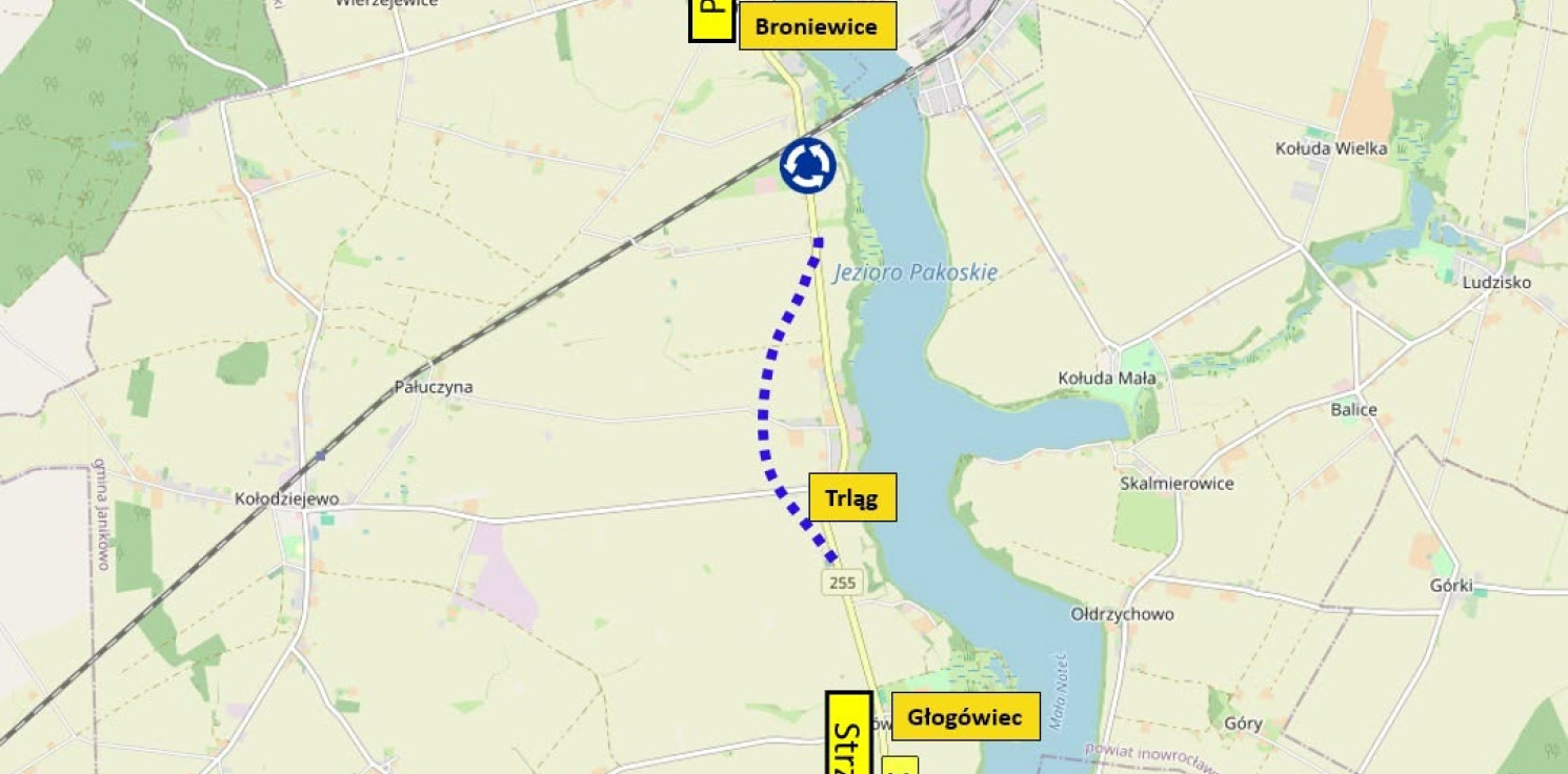Janikowo.online - Powstanie nowa obwodnica. Obędzie się bez wyburzeń