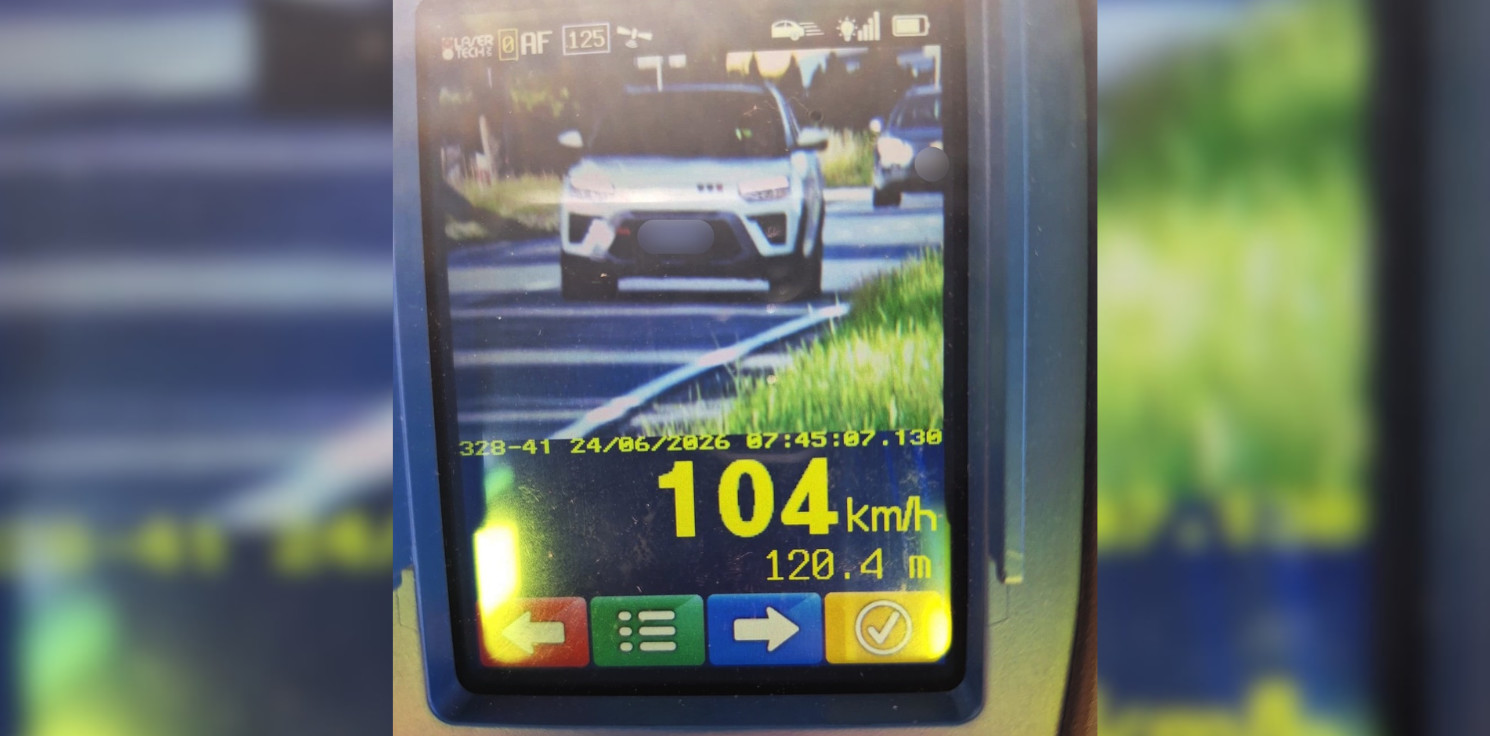 Strzelno - 22-latek stracił prawo jazdy. Pędził przez miasto ponad 100 km/h