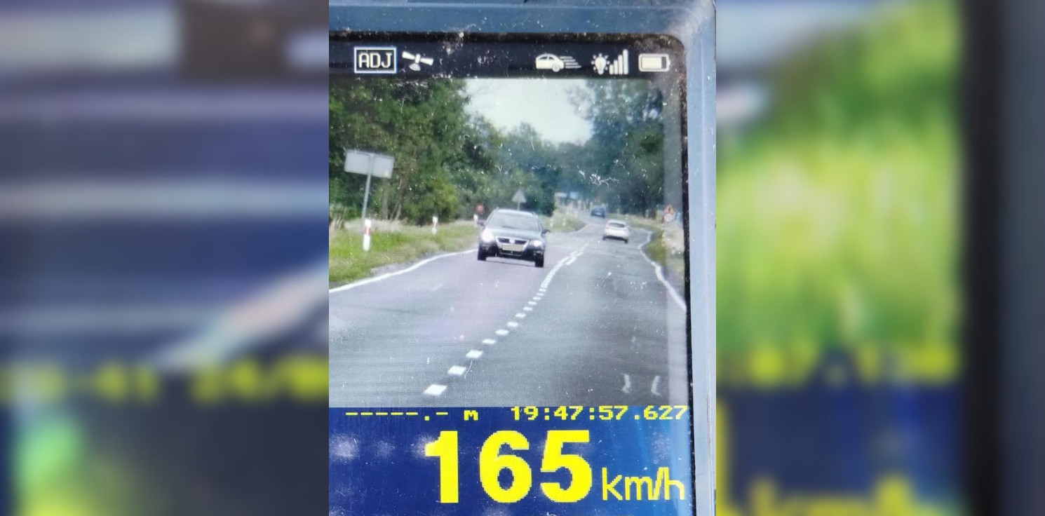 Radziejów - Pędził 165 km/h na “90”. Zapłaci 5 tys. zł