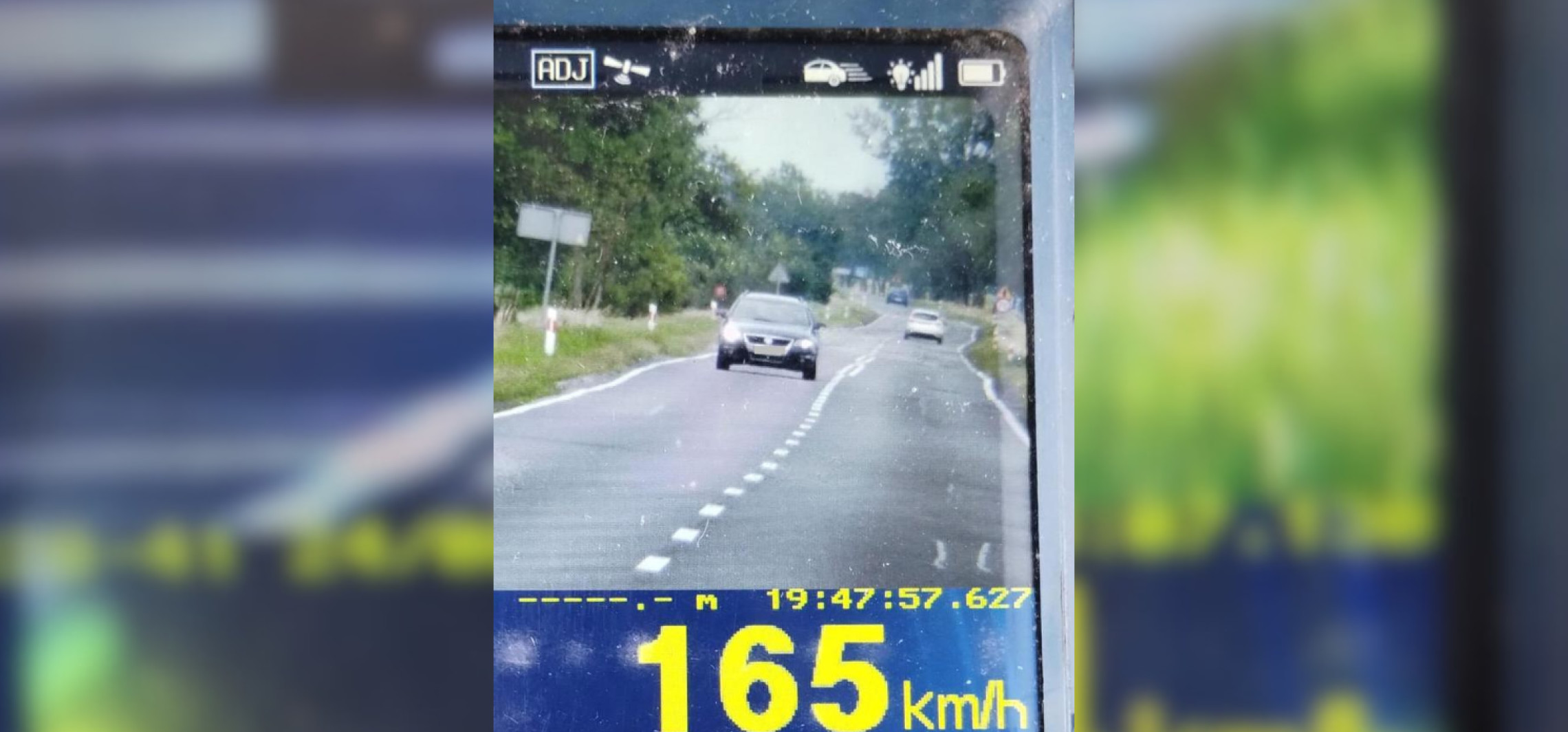 Pędził 165 km/h na “90”. Zapłaci 5 tys. zł