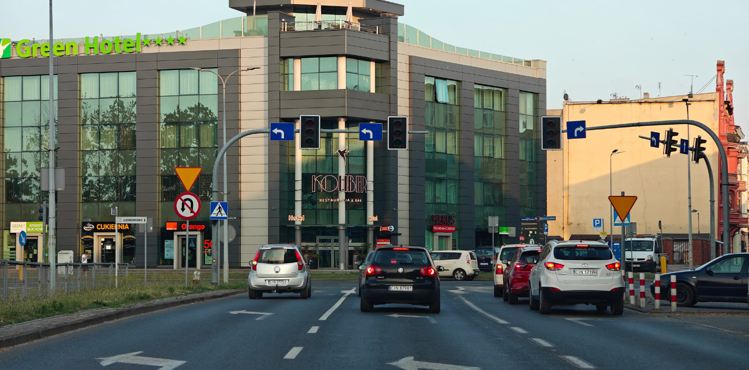 Inowrocław - Tutaj też nie działa sygnalizacja