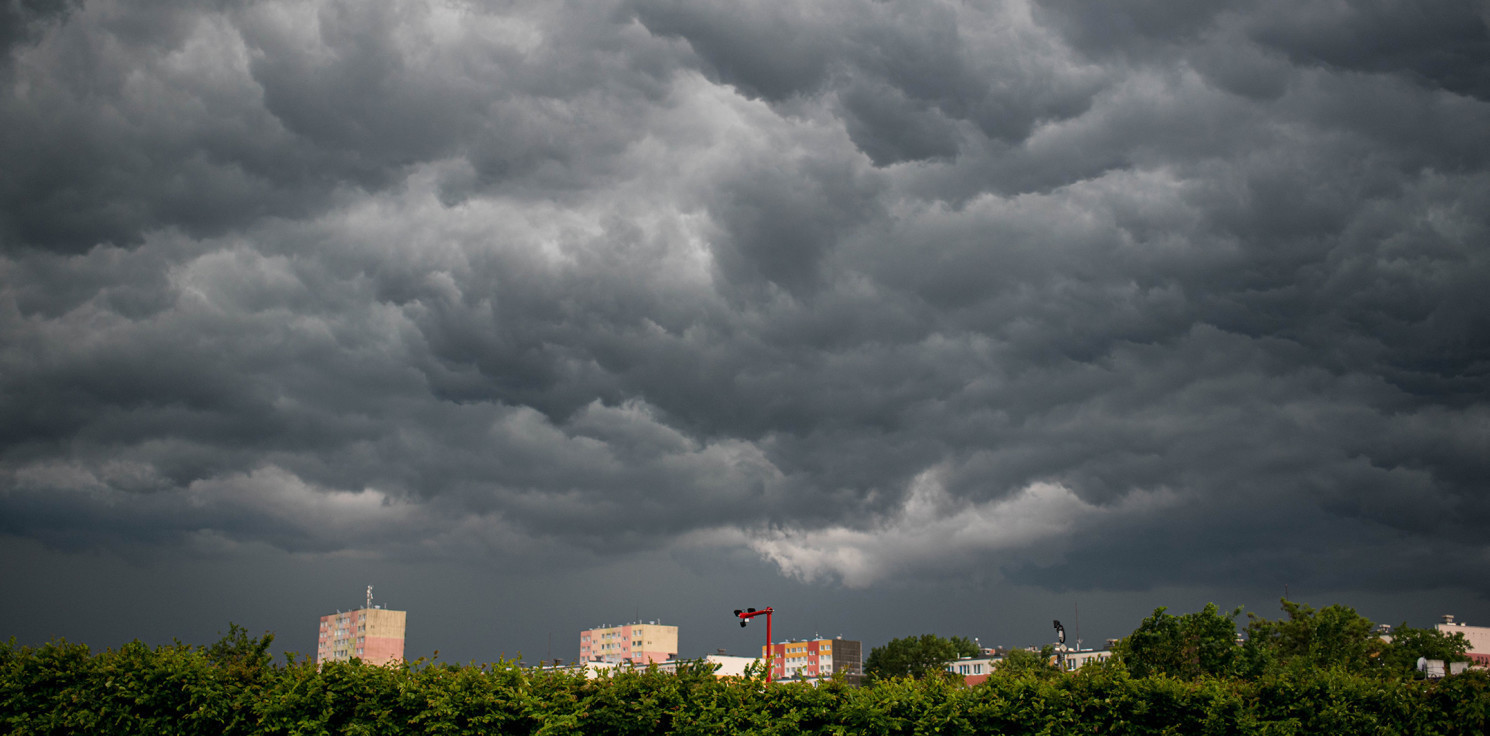Inowrocław - Nadciąga zmiana pogody i gwałtowne burze