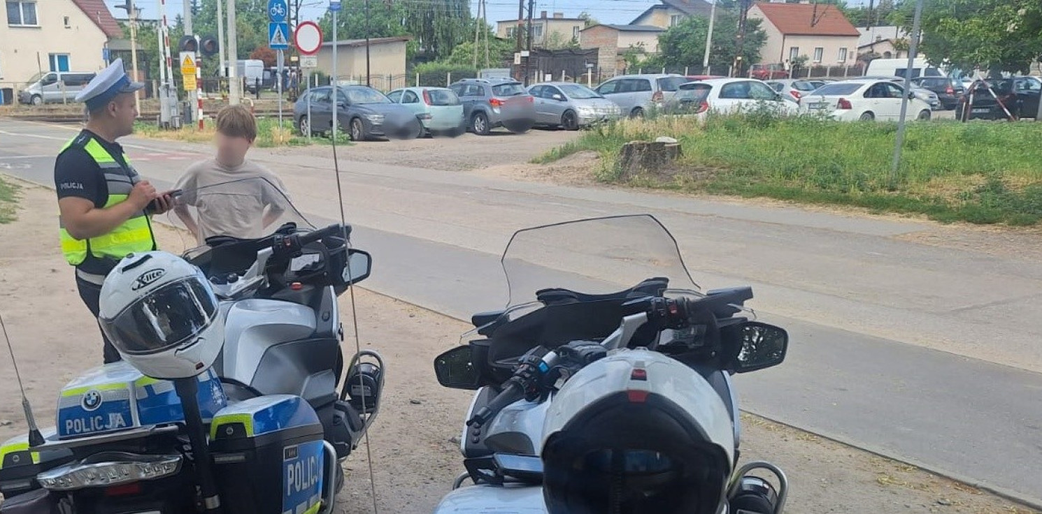 Mogilno - Policja: chwila nieuwagi może skończyć się kalectwem. 28 wykroczeń pieszych