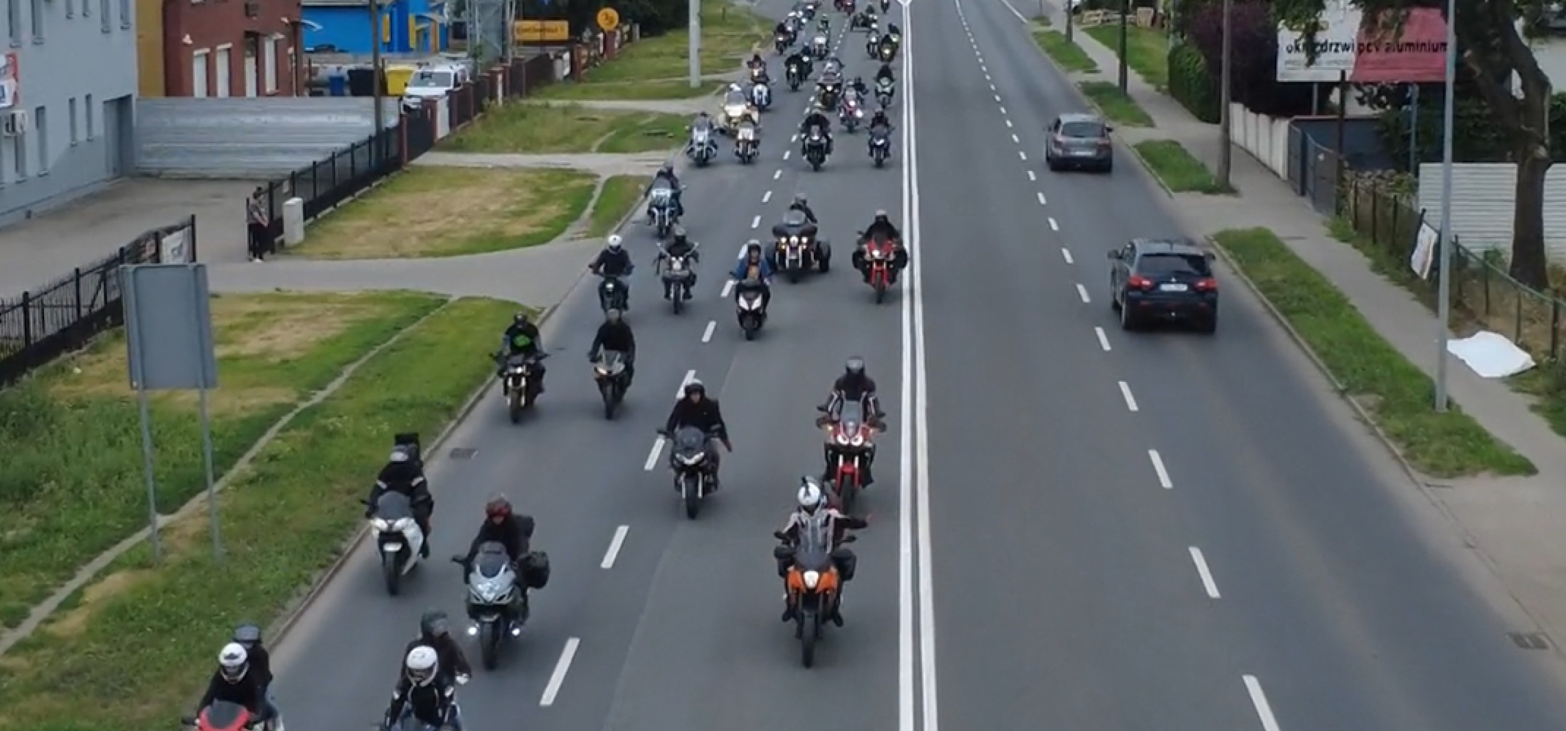 Setki motocyklistów na ulicach Inowrocławia