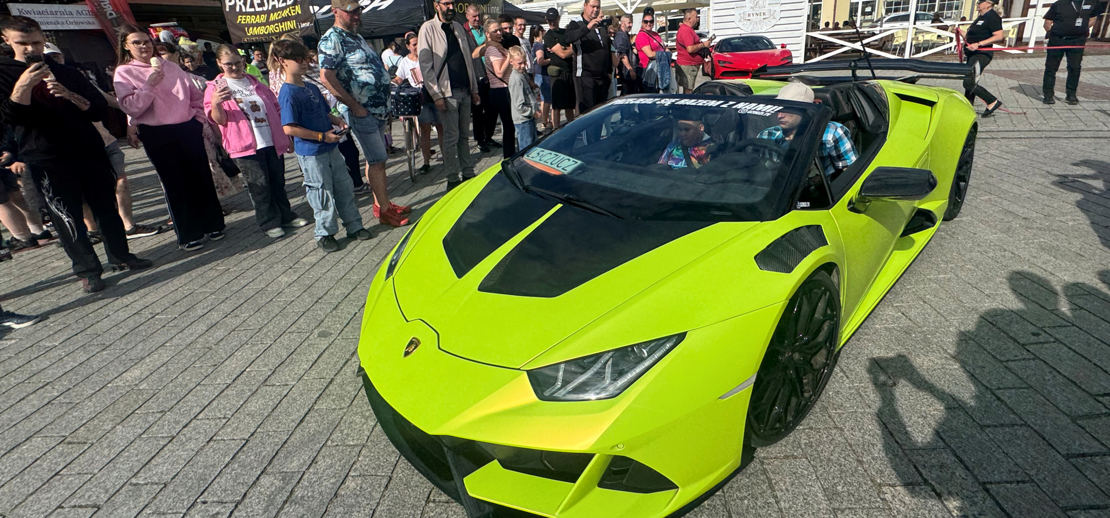 Superauta na inowrocławskim Rynku