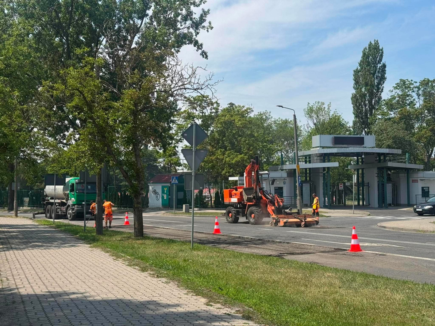 Tu napotkamy korki. Utrudnienia na ruchliwym skrzyżowaniu