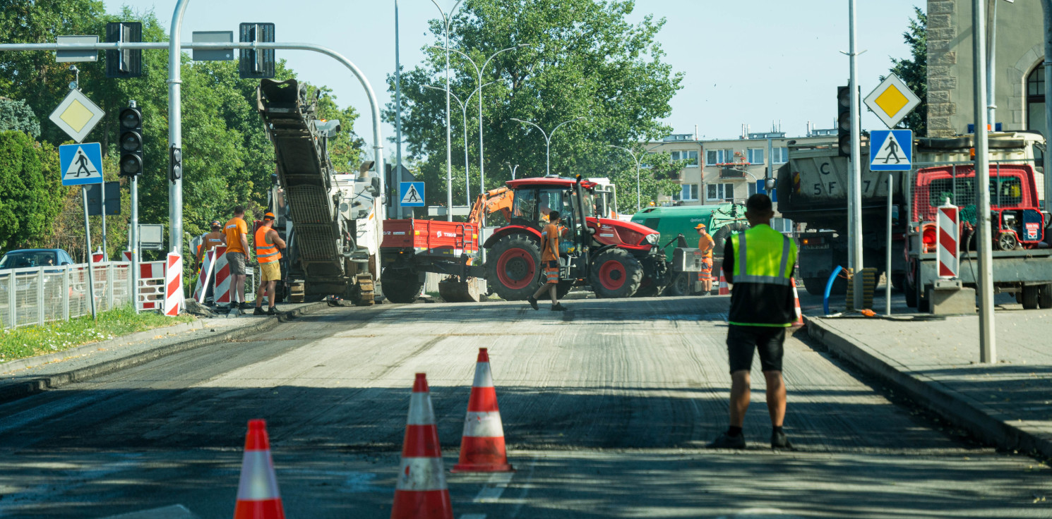 Inowrocław - Remont sygnalizacji. Od czwartku kolejne utrudnienia na ważnym skrzyżowaniu