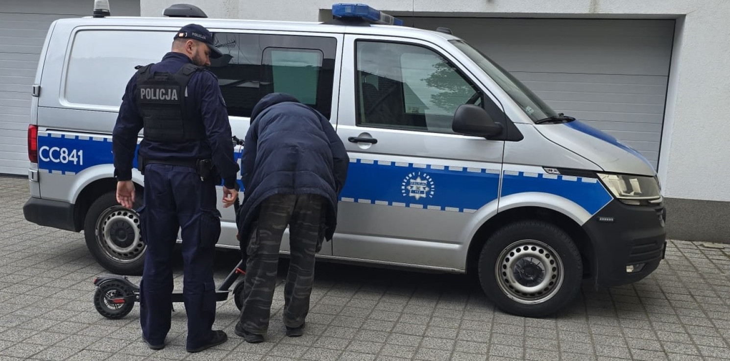 Strzelno - Jechał pijany hulajnogą. Nie pierwszy raz